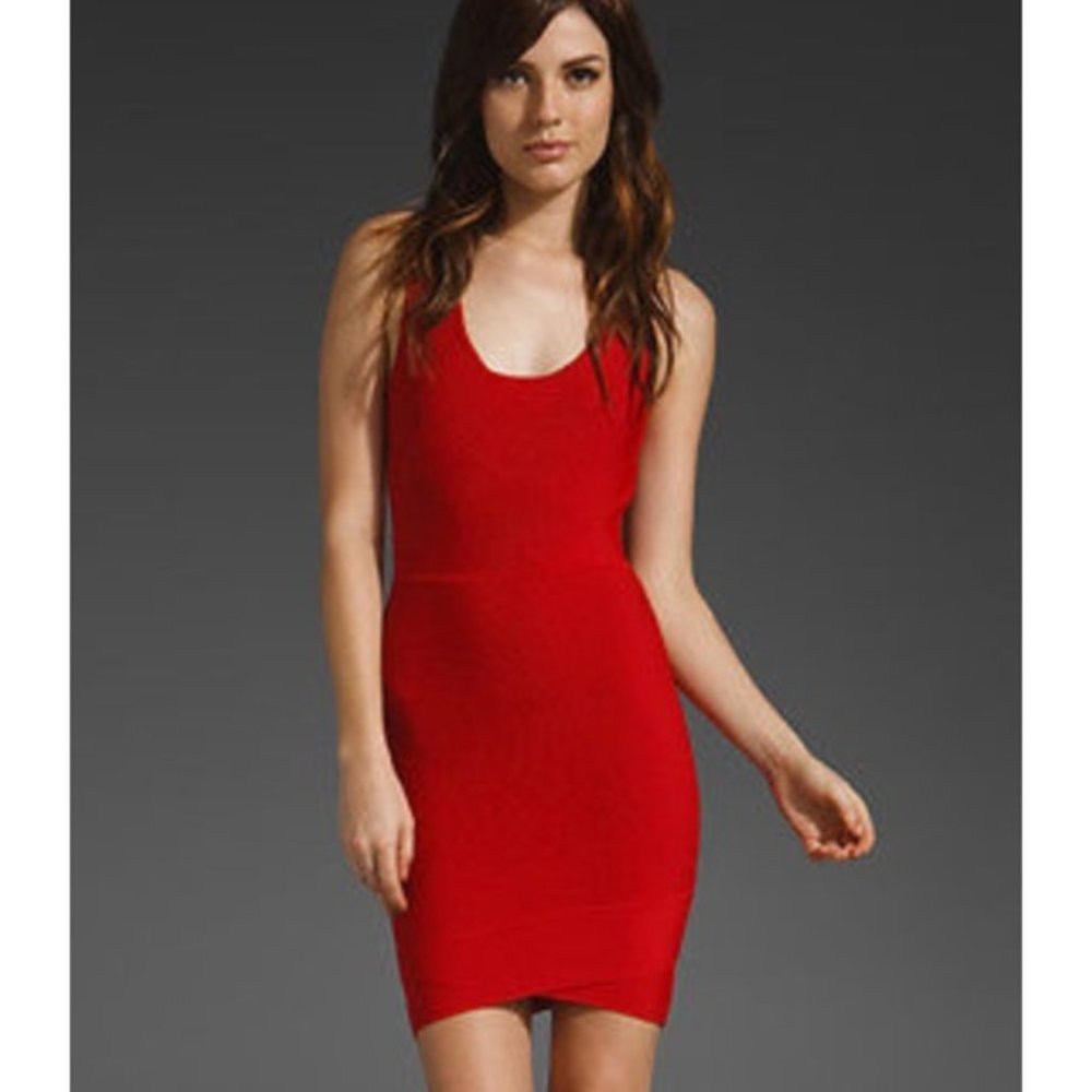 BCBG REd Gisela Dress size XS